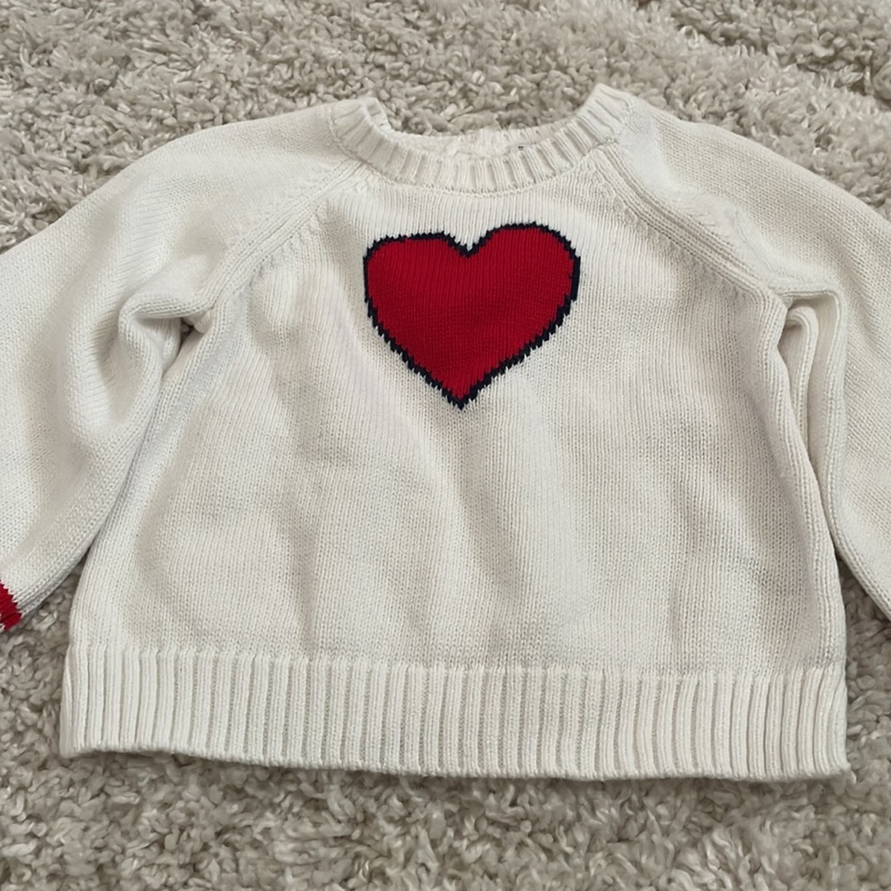 Janie&Jack Heart Sweater - Picture 7 of 8